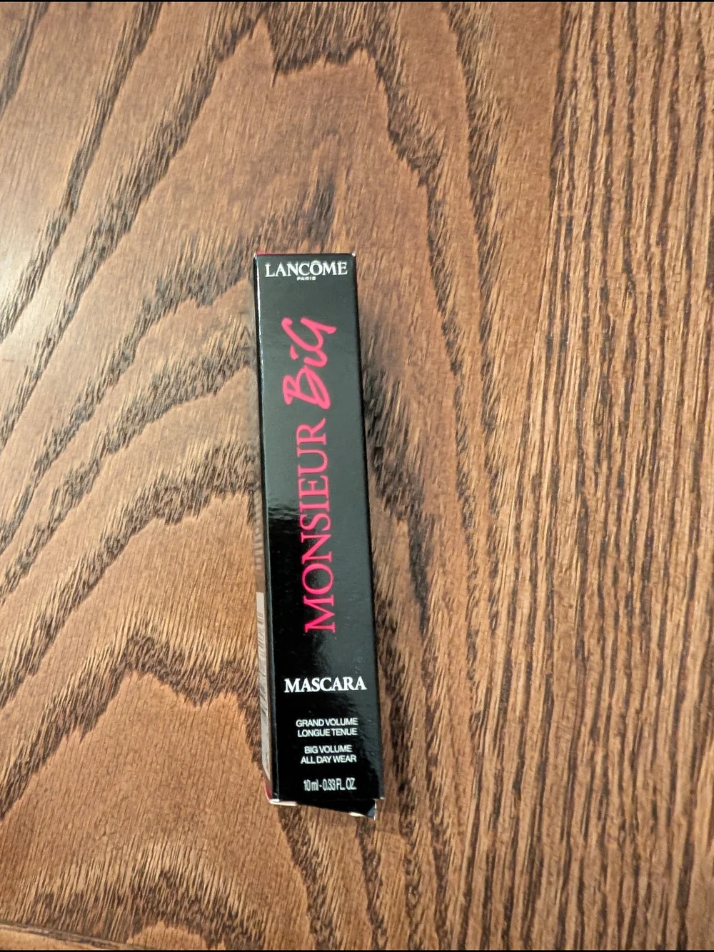 Lancôme Monsieur Big Mascara - Black with Pink Logo BNIB